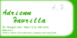 adrienn havrilla business card